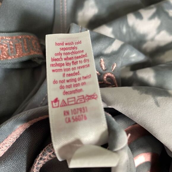 Justice Gray/White Sun.Sea.Sand One Piece Bathing Suit - Picture 5 of 5